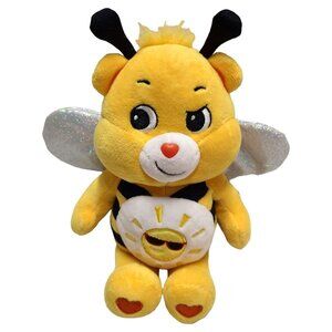Care Bears Funshine Bear Yellow Bee Plush Toy With Sparkly Wings
